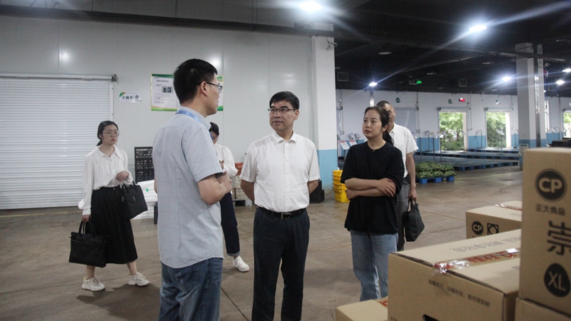 紹興市供銷社主任周曉東調研浙農(nóng)茂陽