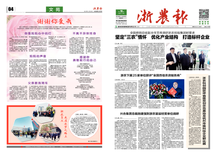 浙農(nóng)報2019第11期（一、四版）